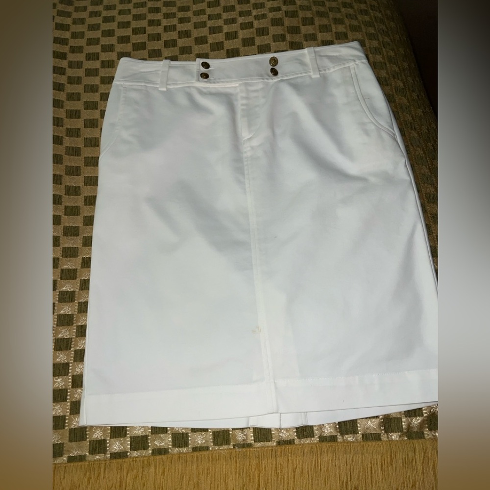 Lauren Ralph Lauren Classic white pencil skirt Size 10